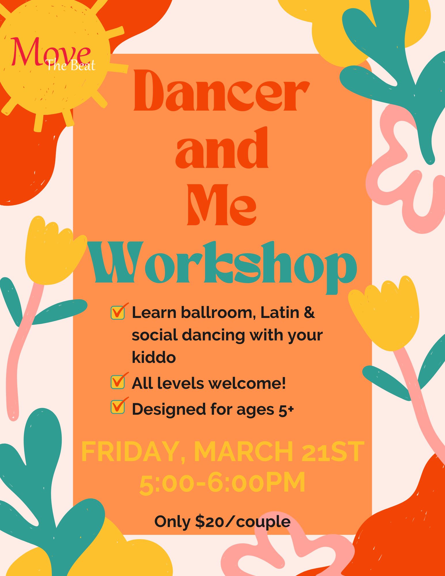 Dancer and Me Workshop